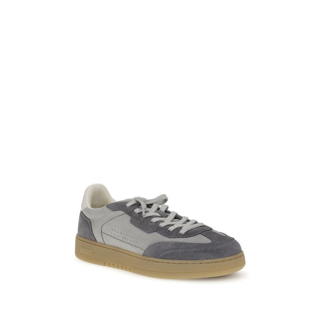Axel Arigato Gray Leather Low Top Sneakers - HOLLIN STUDIO