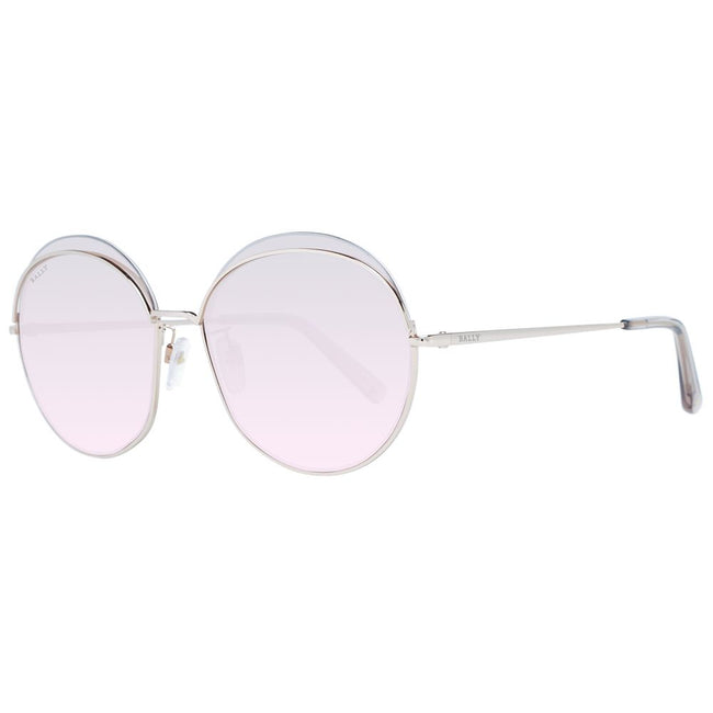 Bally Rose Gold Metal Sunglasses - HOLLIN STUDIO