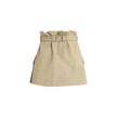 Balmain Beige Cotton Mini Skirt - HOLLIN STUDIO