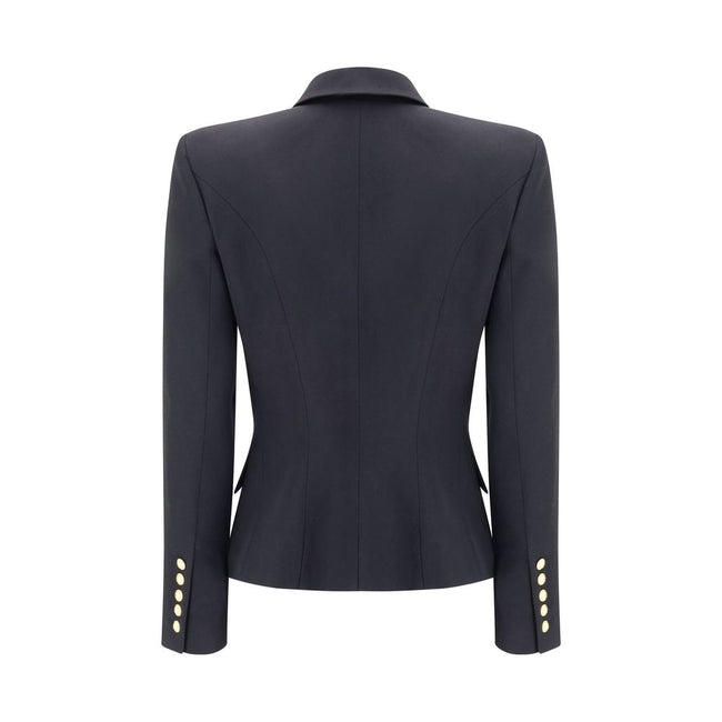 Balmain Black Wool Blazer - HOLLIN STUDIO