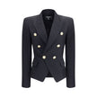Balmain Black Wool Blazer - HOLLIN STUDIO