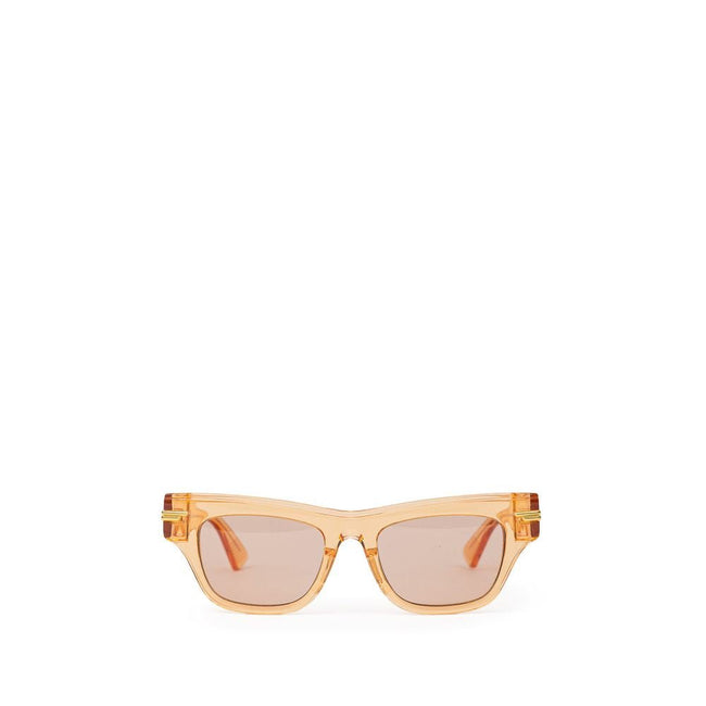Bottega Veneta Orange Acetate Sunglasses - HOLLIN STUDIO