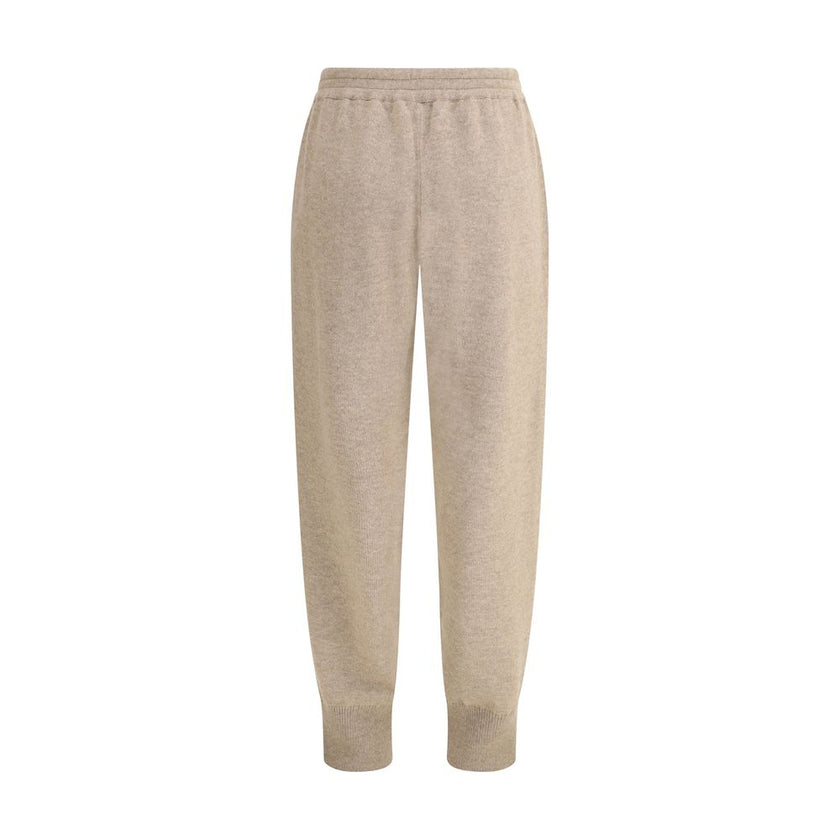 Brunello Cucinelli Beige Cashmere Pants - HOLLIN STUDIO