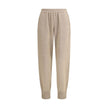 Brunello Cucinelli Beige Cashmere Pants - HOLLIN STUDIO