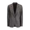Brunello Cucinelli Bicolor Polyester Blazer - HOLLIN STUDIO