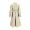 Burberry Beige Cotton Coat - HOLLIN STUDIO