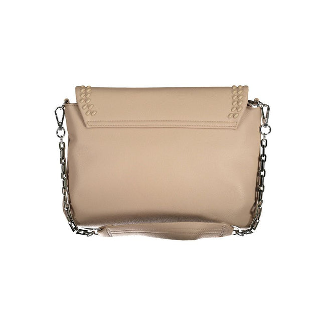 BYBLOS Beige Polyurethane Women's Shoulder Bag - HOLLIN STUDIO