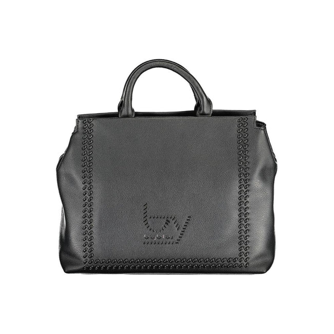 BYBLOS Black Polyurethane Women Handbag - HOLLIN STUDIO