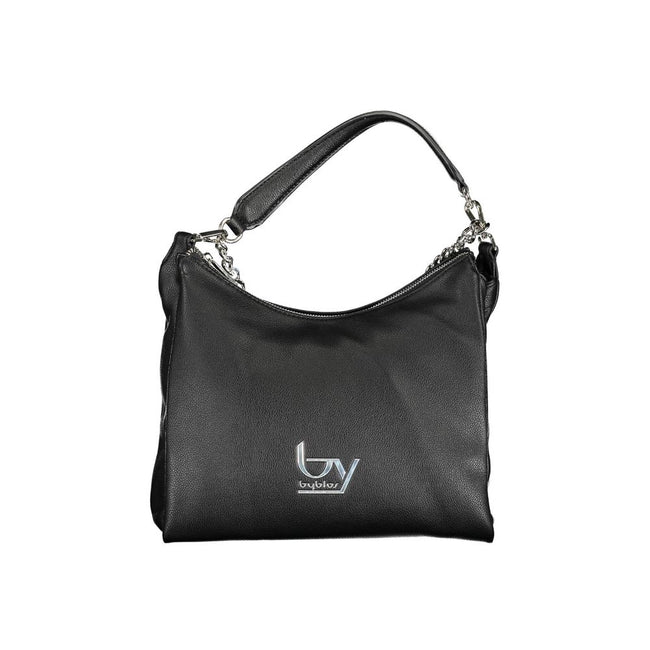 BYBLOS Black Polyurethane Women Handbag - HOLLIN STUDIO
