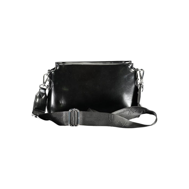 BYBLOS Nero Polyurethane Women Handbag - HOLLIN STUDIO
