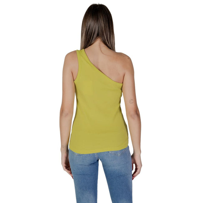 B.Young Yellow Cotton Top - HOLLIN STUDIO
