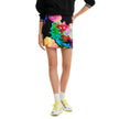 Desigual Black Cotton Mini Skirt - HOLLIN STUDIO