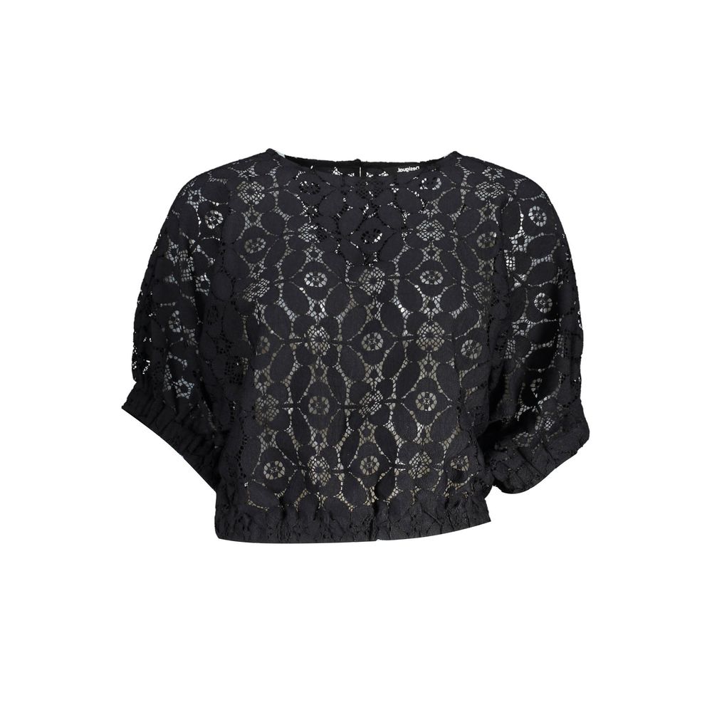 Desigual Black Polyester Women's Blouse - HOLLIN STUDIO
