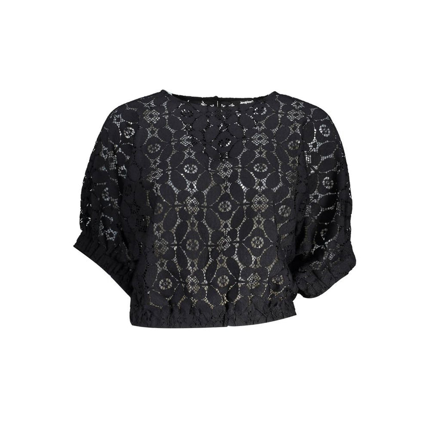 Desigual Black Polyester Women's Blouse - HOLLIN STUDIO