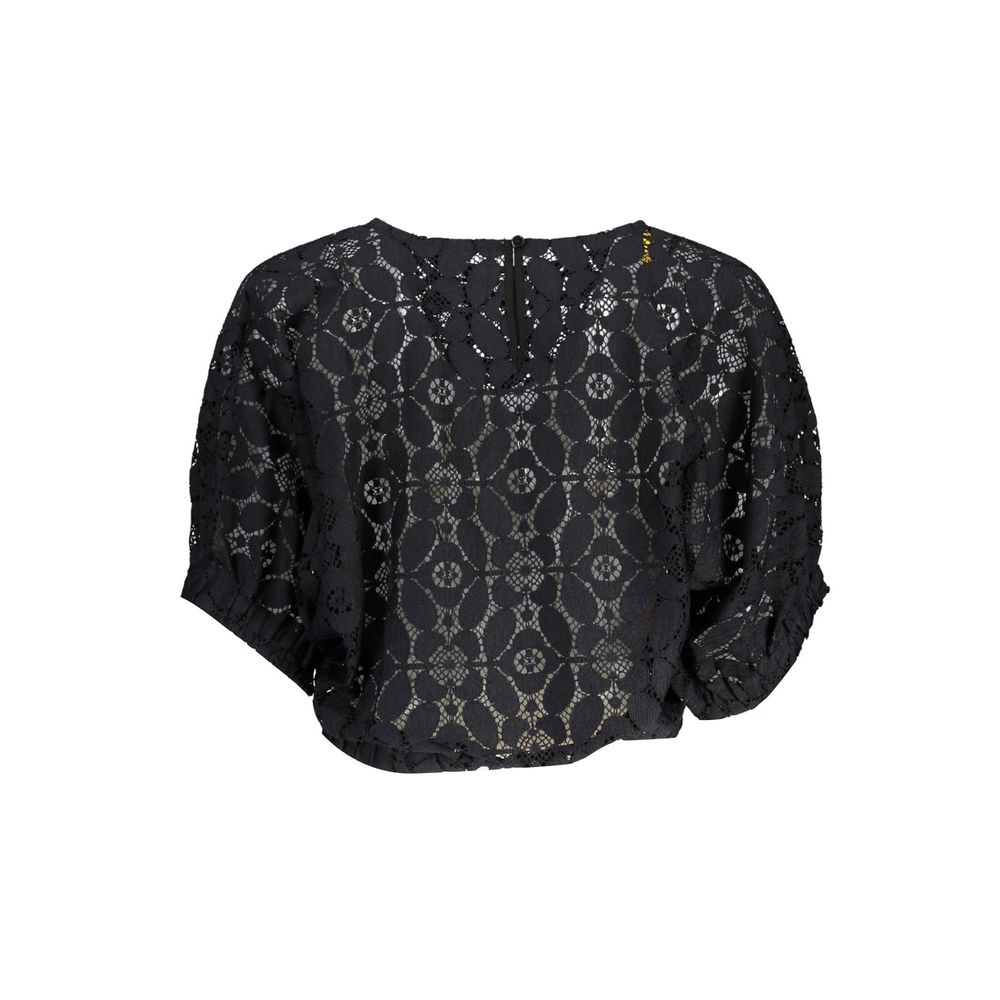 Desigual Black Polyester Women's Blouse - HOLLIN STUDIO