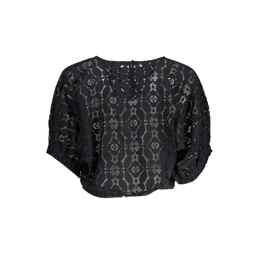 Desigual Black Polyester Women's Blouse - HOLLIN STUDIO