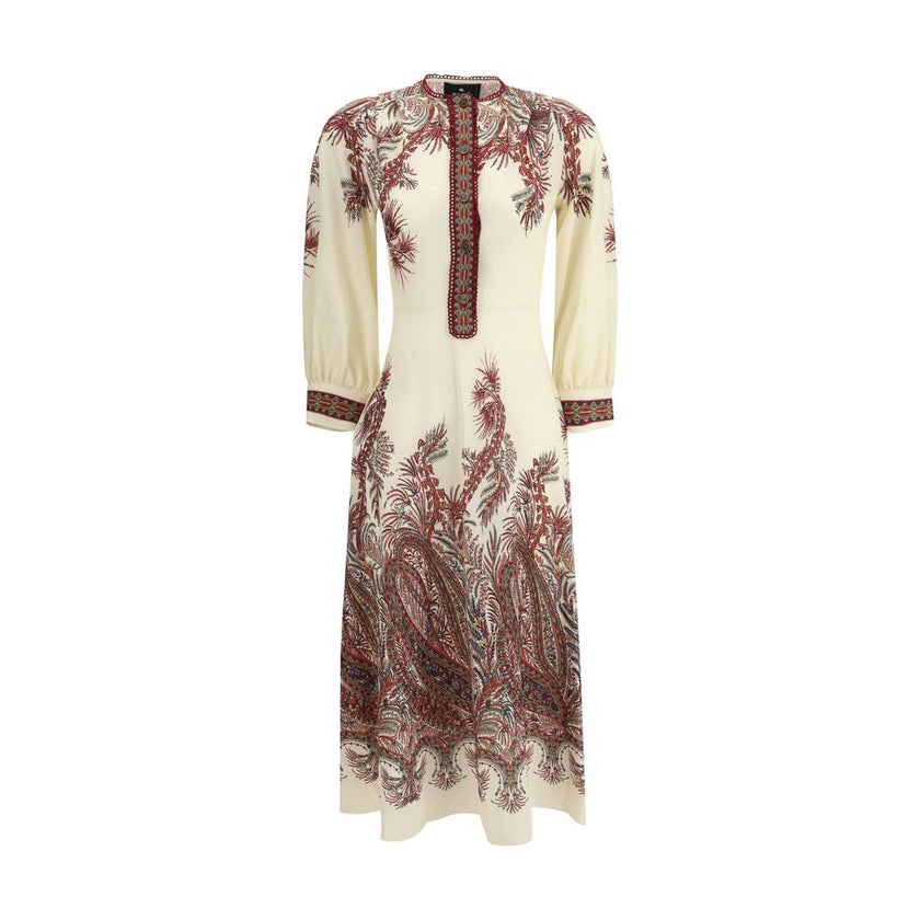 Etro Multicolor Polyester Casual Dress - HOLLIN STUDIO