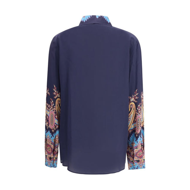 Etro Multicolor Silk Pattern Shirt - HOLLIN STUDIO