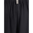 Fabiana Filippi Black Fleece Wool Casual Pants - HOLLIN STUDIO