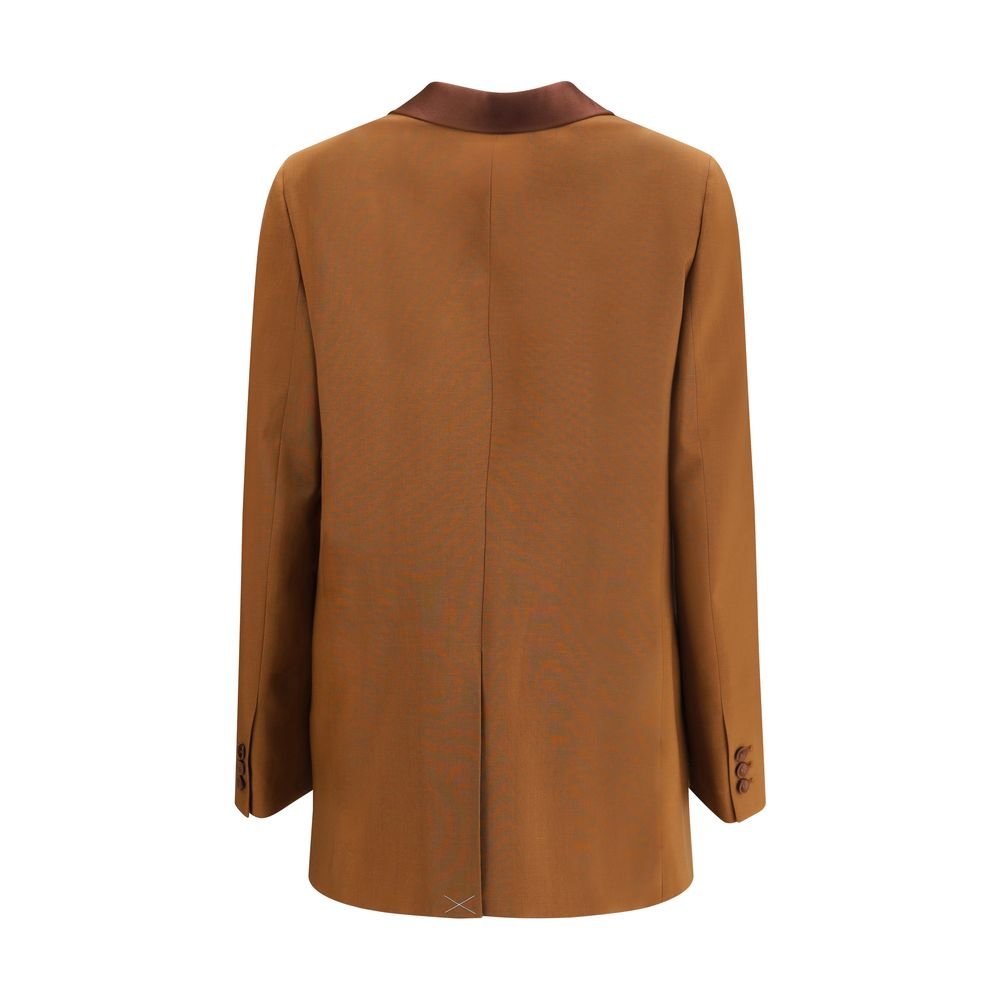 Fendi Brown Wool Blazer - HOLLIN STUDIO