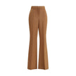Fendi Brown Wool Flared Pants - HOLLIN STUDIO