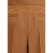 Fendi Brown Wool Flared Pants - HOLLIN STUDIO