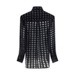 Ferragamo Black Silk Pattern Shirt - HOLLIN STUDIO