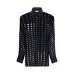 Ferragamo Black Silk Pattern Shirt - HOLLIN STUDIO