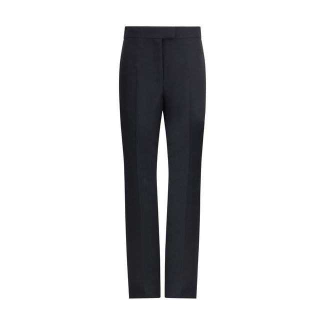 Ferragamo Black Viscose Casual Pants - HOLLIN STUDIO