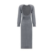 Givenchy Gray Cashmere Casual Dress - HOLLIN STUDIO