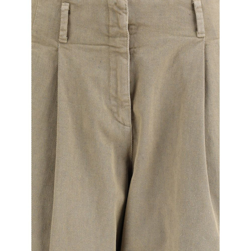 Golden Goose Bicolor Cotton Casual Pants - HOLLIN STUDIO
