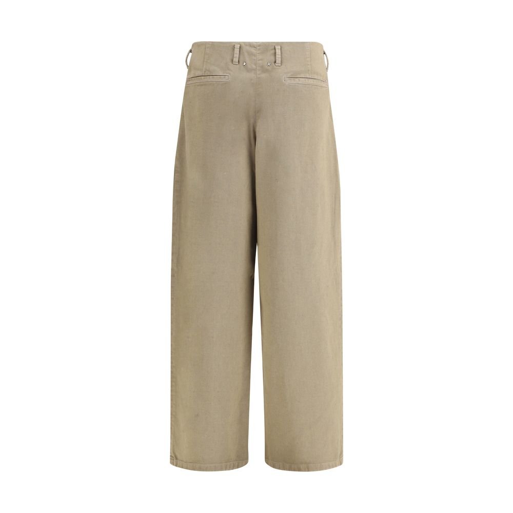 Golden Goose Bicolor Cotton Casual Pants - HOLLIN STUDIO