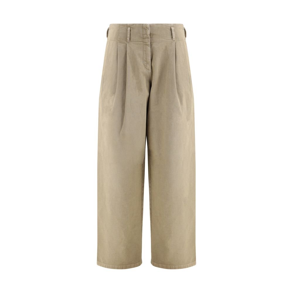 Golden Goose Bicolor Cotton Casual Pants - HOLLIN STUDIO