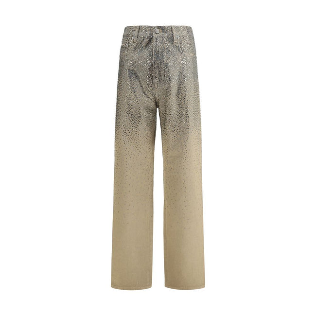 Golden Goose Bicolor Cotton Straight - Leg Jeans - HOLLIN STUDIO