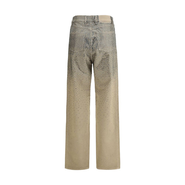 Golden Goose Bicolor Cotton Straight - Leg Jeans - HOLLIN STUDIO