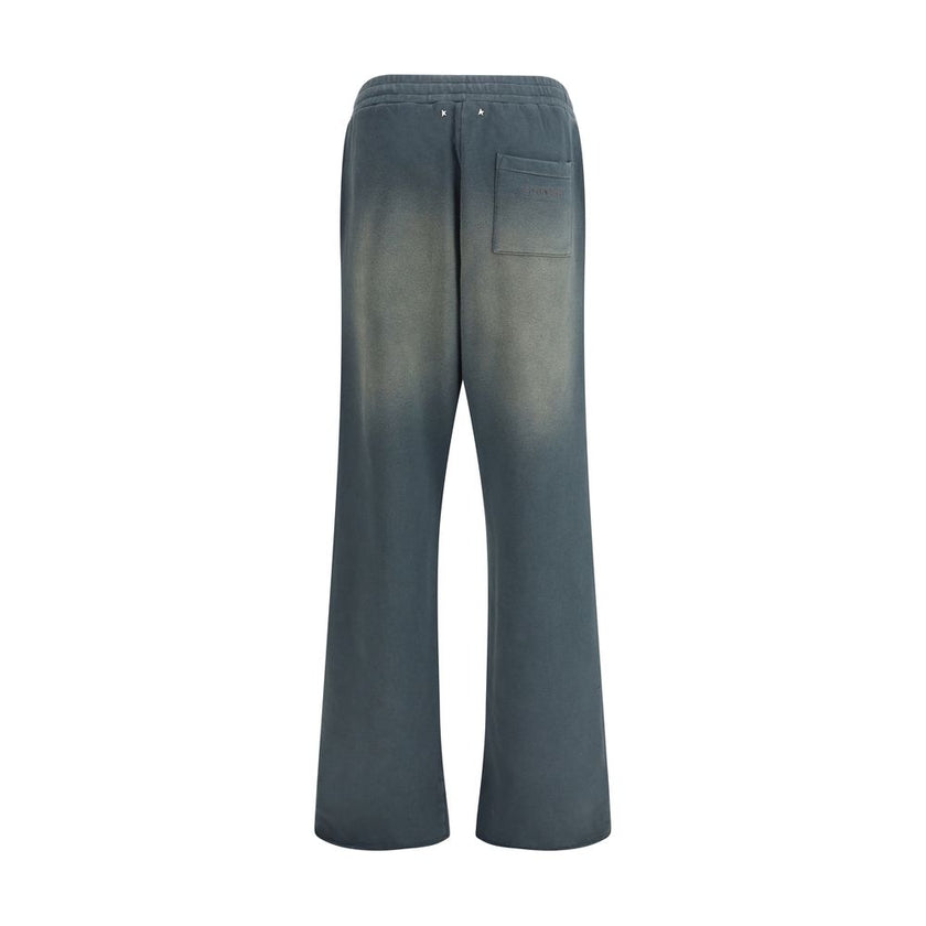 Golden Goose Blue Cotton Casual Pants - HOLLIN STUDIO