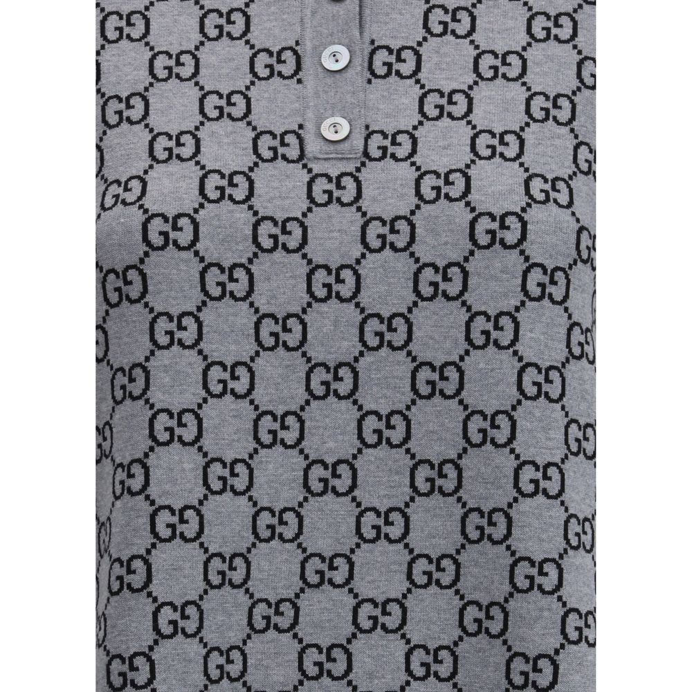 Gucci Gray Wool Casual Dress - HOLLIN STUDIO