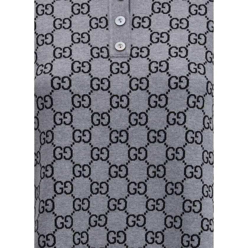 Gucci Gray Wool Casual Dress - HOLLIN STUDIO