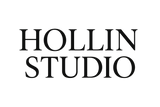 HOLLIN STUDIO logo with transparent background