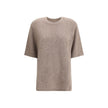 Loulou De Saison Beige Wool Sweatshirt - HOLLIN STUDIO