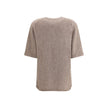 Loulou De Saison Beige Wool Sweatshirt - HOLLIN STUDIO