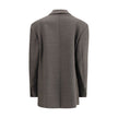 P.A.R.O.S.H. Gray Fleece Wool Blazer - HOLLIN STUDIO