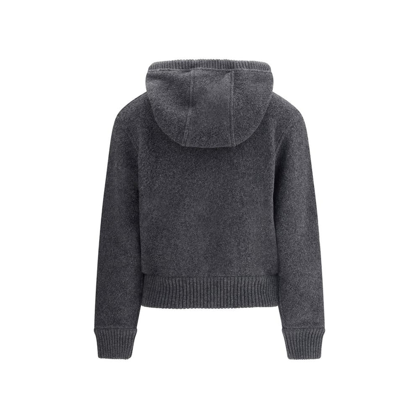 Thom Browne Gray Wool Sweatshirt - HOLLIN STUDIO