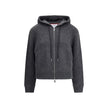 Thom Browne Gray Wool Sweatshirt - HOLLIN STUDIO