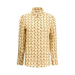 Valentino Beige Silk Pattern Shirt - HOLLIN STUDIO