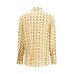 Valentino Beige Silk Pattern Shirt - HOLLIN STUDIO