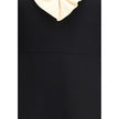 Valentino Black Fleece Wool Cocktail Dress - HOLLIN STUDIO