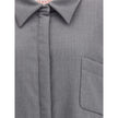 Valentino Gray Fleece Wool Clothing - HOLLIN STUDIO