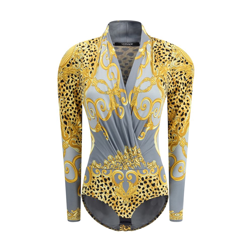Versace Multicolor Viscose Top - HOLLIN STUDIO