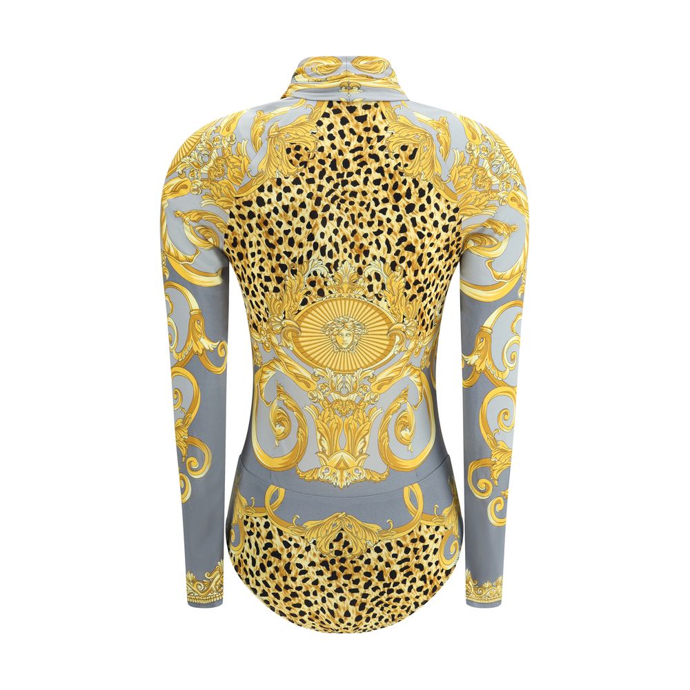 Versace Multicolor Viscose Top - HOLLIN STUDIO